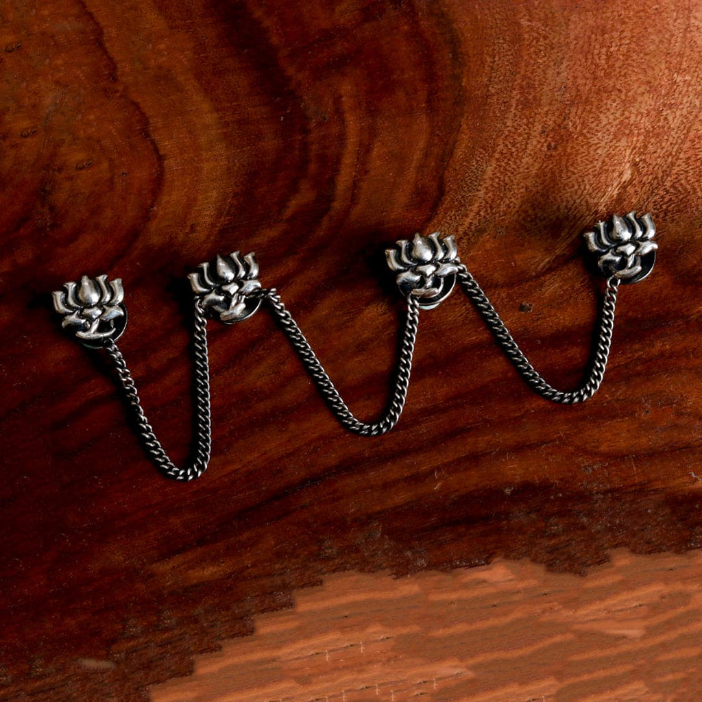 Lotus Kurta Button