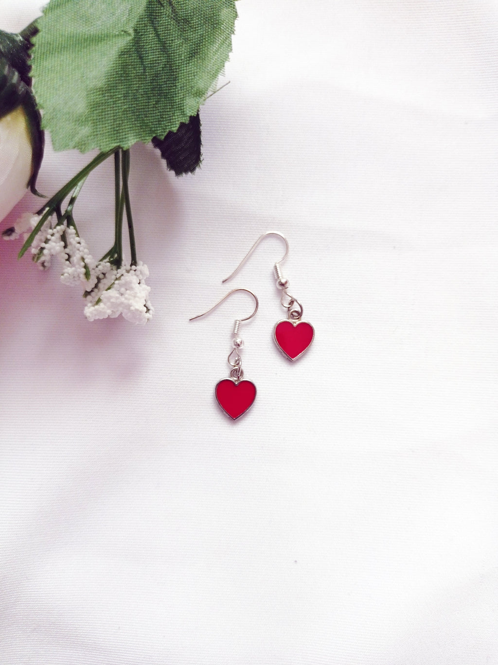 Purple Freshwater Single Pearl Huggie Earrings | by Ifemi Jewels