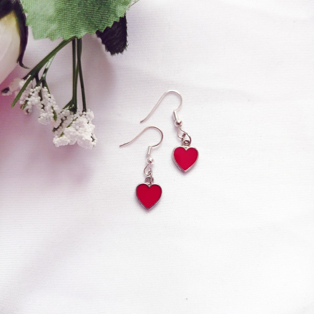 Purple Freshwater Single Pearl Huggie Earrings | by Ifemi Jewels