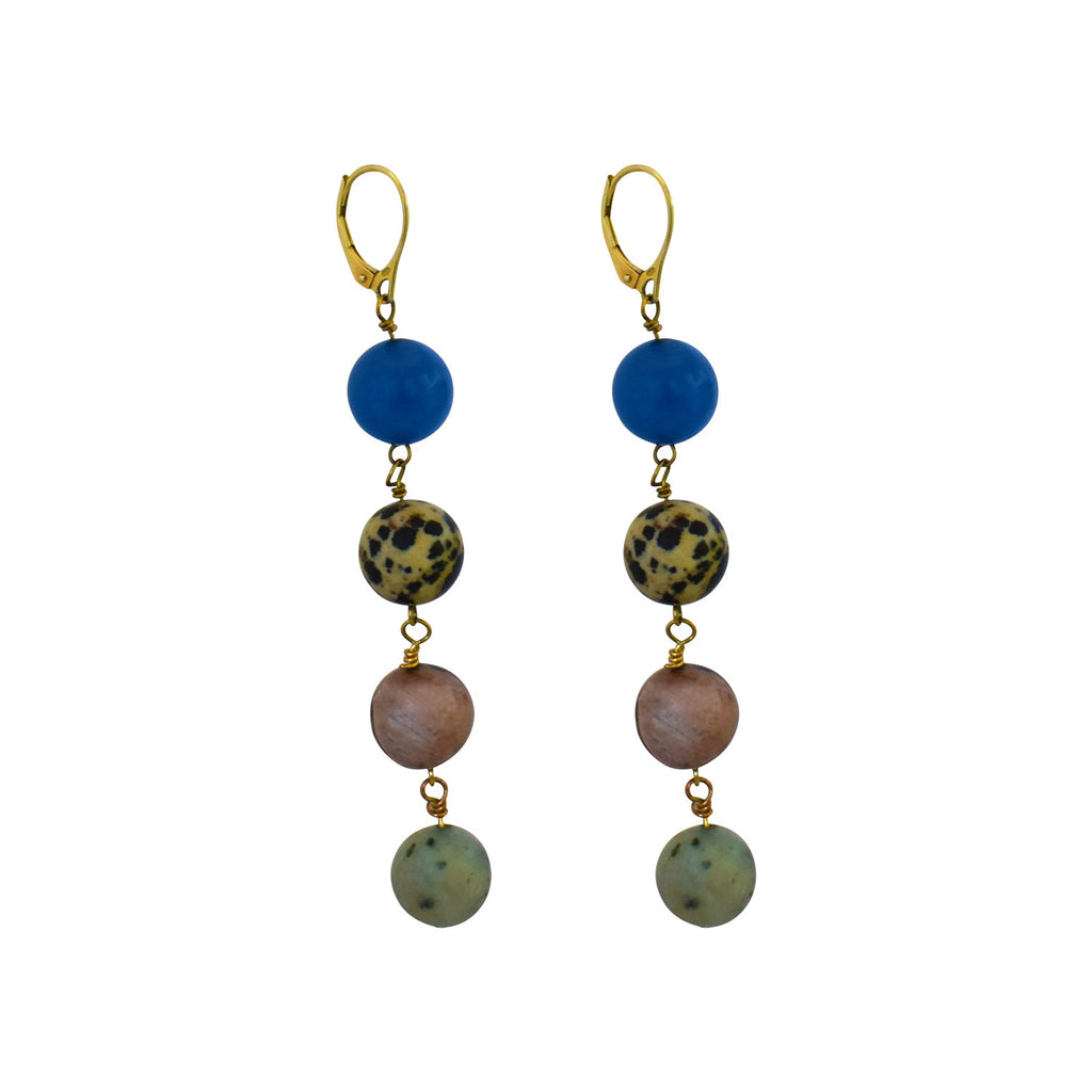 Purple Freshwater Single Pearl Huggie Earrings | by Ifemi Jewels